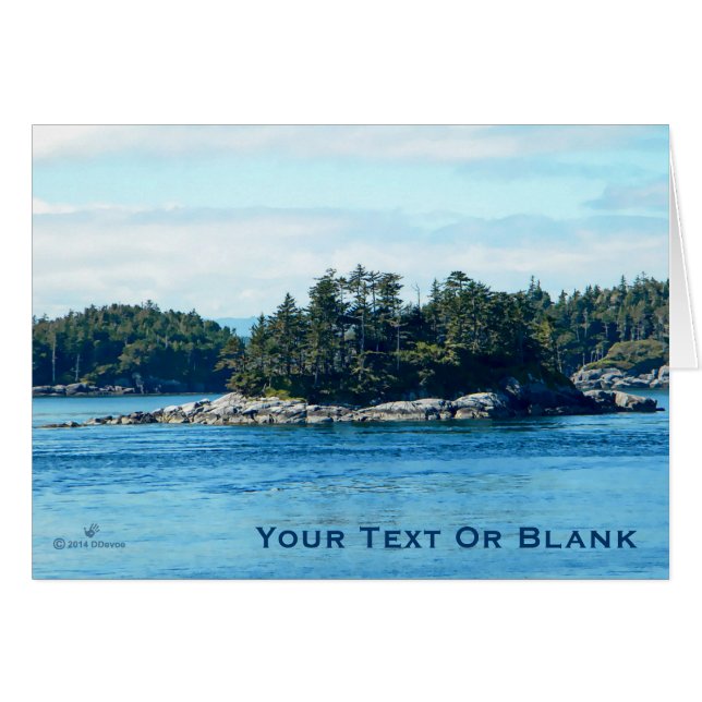 Insel Salish (Vorderseite (Horizontal))