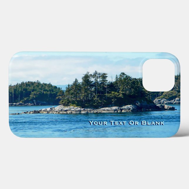Insel Salish Case-Mate iPhone Hülle (Rückseite (Horizontal))