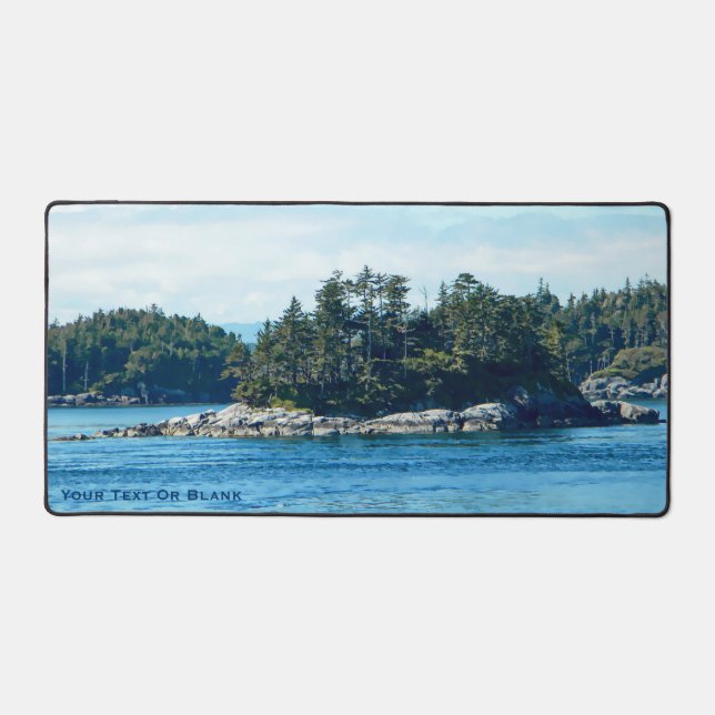 Insel Salish Schreibtischunterlage (Vorderseite)