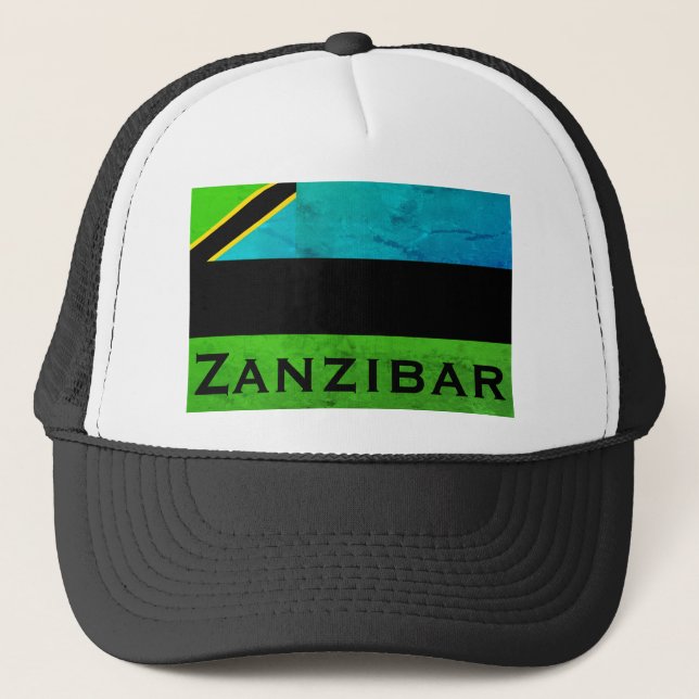 Insel Sansibar, Tansania Truckerkappe (Vorderseite)