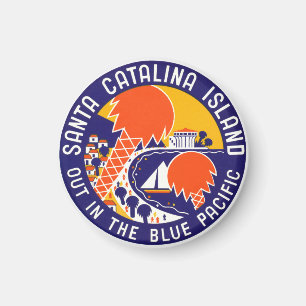 Insel Santa Catalina 1935 Magnet