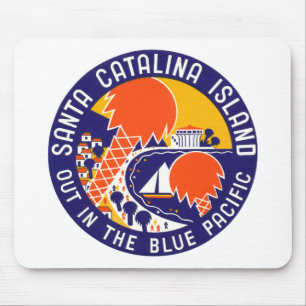 Insel Santa Catalina 1935 Mousepad