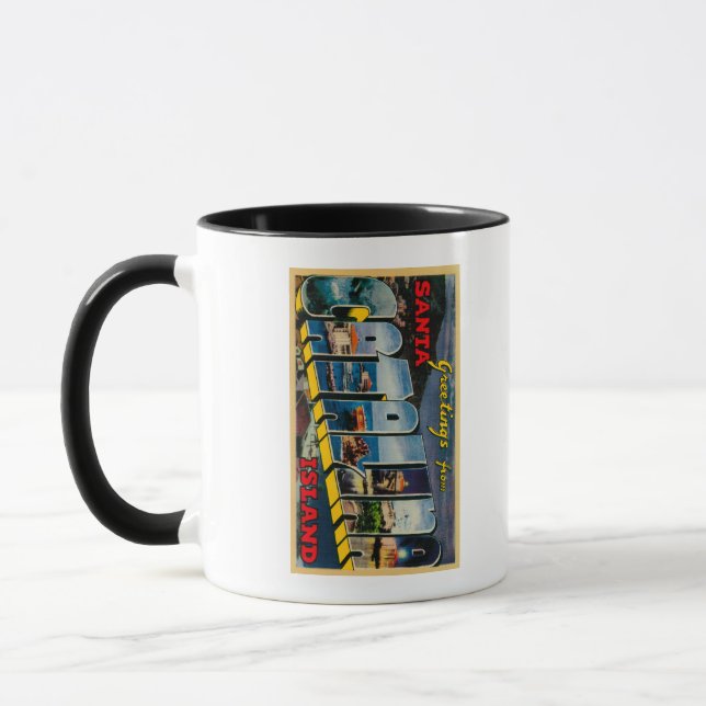 Insel Santa Catalina, Kalifornien Tasse (Links)