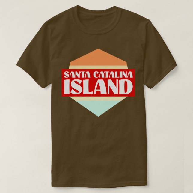 Insel Santa Catalina T-Shirt (Design vorne)
