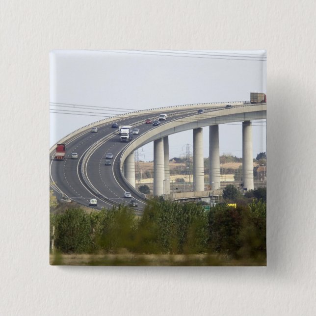 Insel Sheppey Button (Vorderseite)