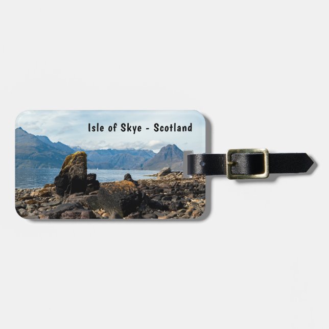 Insel Skye - Schottland Gepäckanhänger (Vorderseite horizontal)