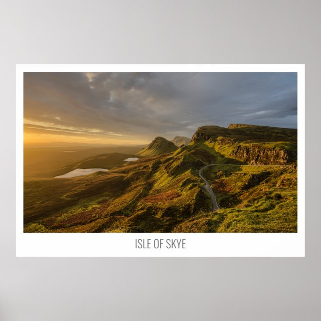 Insel Skye, Schottland Poster (Vorne)