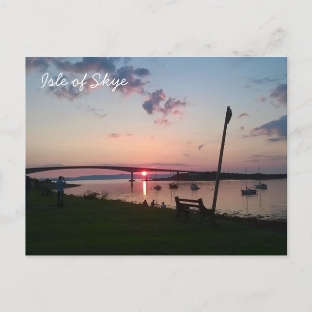 Insel Skye, Schottland Postkarte (Vorderseite)