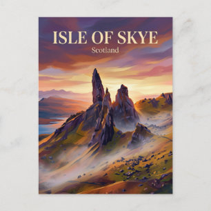 Insel Skye Schottland Postkarte