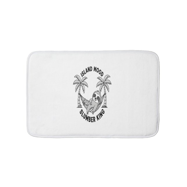 Insel Sloth Badematte (Vorderseite)
