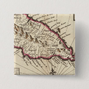Insel St. Christophers Button
