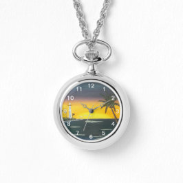 Insel Sunrise Armbanduhr