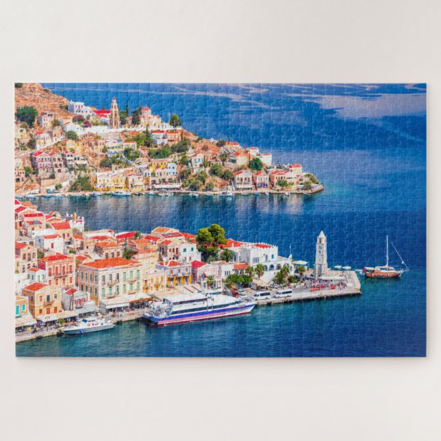 Insel Symi in Griechenland (Horizontal)