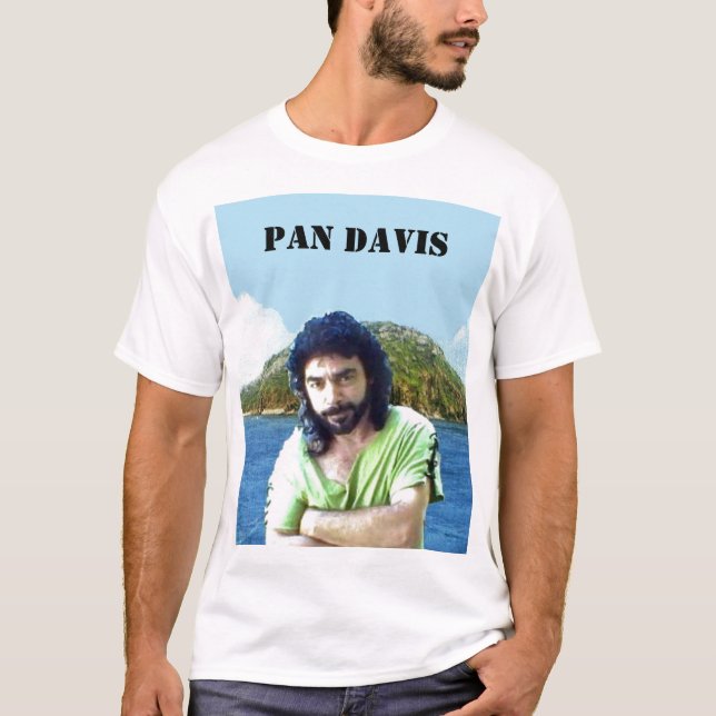 Insel T Pans Davis T-Shirt (Vorderseite)