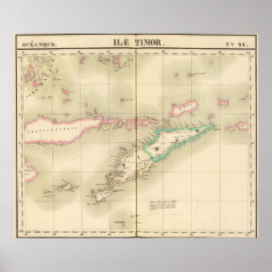 Insel Timor Ozeanien 28 Poster