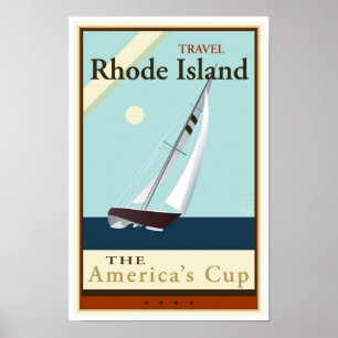 Insel Travel Rhode Poster