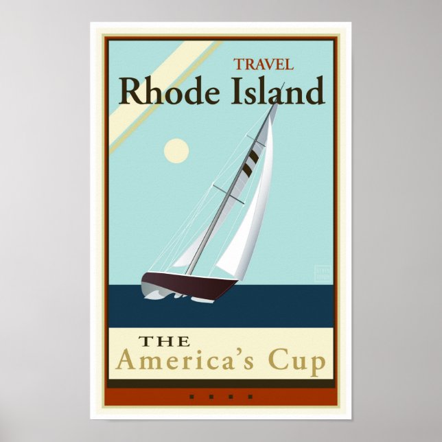 Insel Travel Rhode Poster (Vorne)