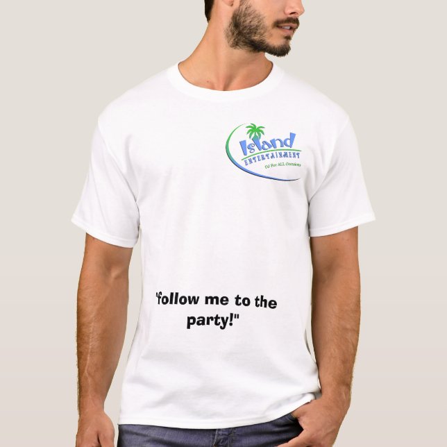 Insel-Unterhaltung T-Shirt (Vorderseite)