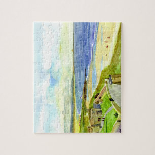 Insel vom Bamburgh Castle Jigsaw Puzzle