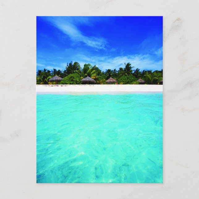 Insel vom Meer Postkarte (Vorderseite)