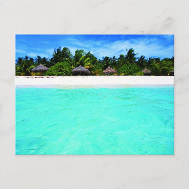 Insel vom Meer Postkarte (Vorderseite)