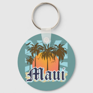 Insel von Andenken Mauis Hawaii Schlüsselanhänger