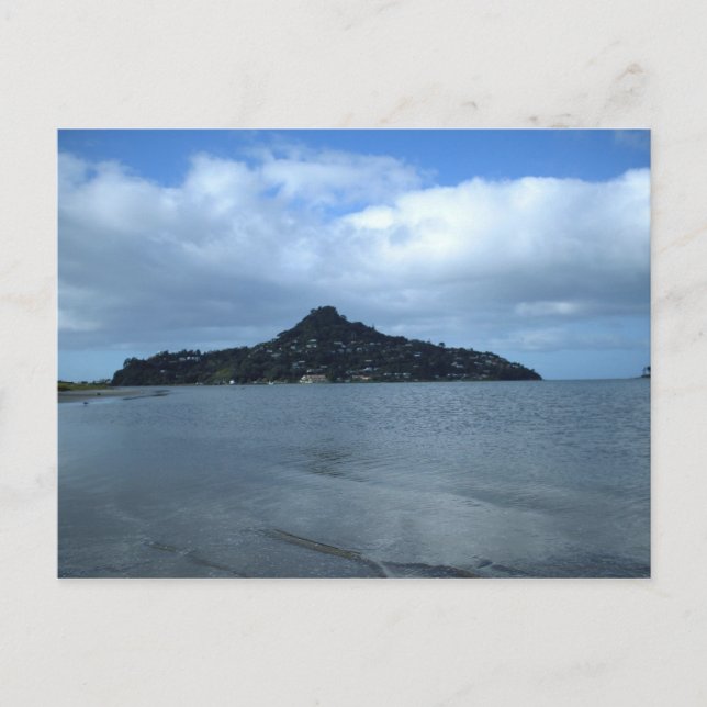 Insel von Avalon Tairua Neuseeland Postkarte (Vorderseite)
