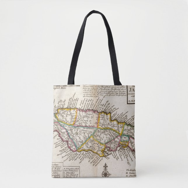 Insel von Jamaika Tasche (Vorderseite)