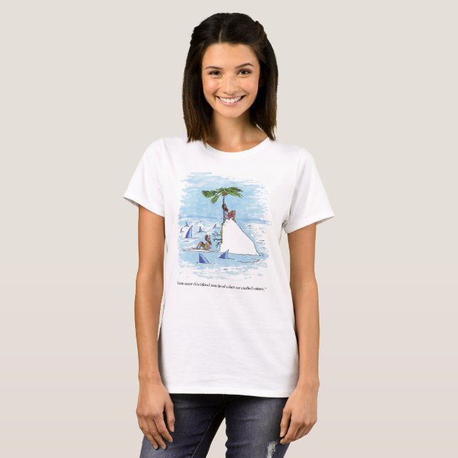 Insel war T - Shirt für Frauen (Vorne ganz)