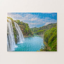 Insel Wasserfall