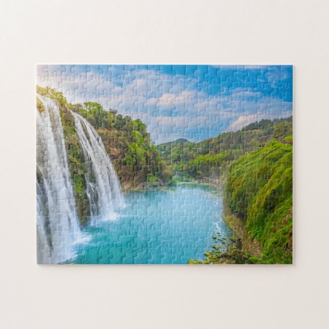 Insel Wasserfall (Horizontal)