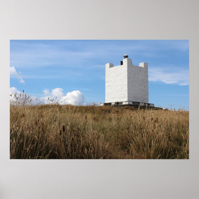Insel Whithorn Tower, Schottland Poster (Vorne)