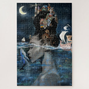 Insel Woman Jigsaw Puzzle