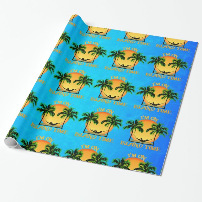 Insel-Zeit Geschenkpapier (Ungerollt)