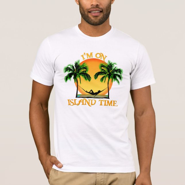Insel-Zeit T-Shirt (Vorderseite)