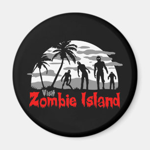 Insel Zombie Magnet