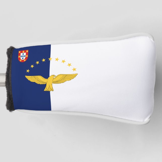 Inselflagge Golf Head Cover Golf Headcover (Vorderseite)