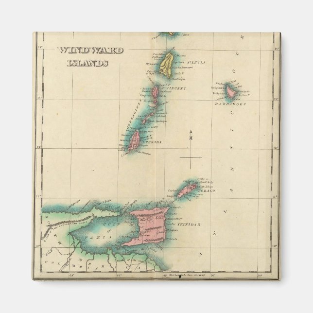 Inseln des Windes Magnet (Vorne)