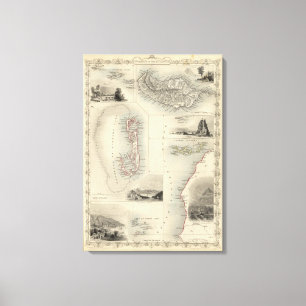 Inseln im Atlantik Leinwanddruck