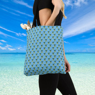 Inseln mit Palmen Design. Damen Tasche