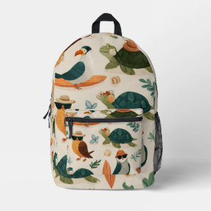 Inselparadies-Druck-Cut-Sew-Tasche Geschenk Bedruckter Rucksack