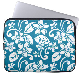INSELPLUMERIA (KARIBISCHE BLAU) Elektronik-Bag Laptopschutzhülle