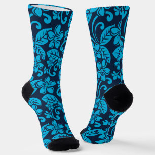 INSELPLUMERIE (BLAU x 2) Socken