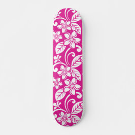INSELPLUMERIE (HOT PINK) SKATEBOARD