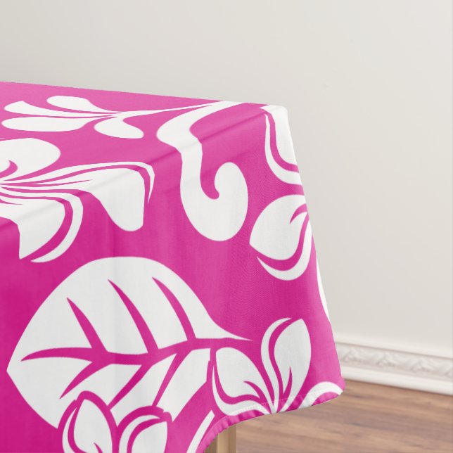 INSELPLUMERIE (HOT PINK) TISCHDECKE (Beispiel)