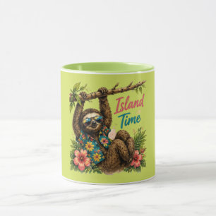 Inselzeit 🌴 Perfekter Strandurlaub Tasse