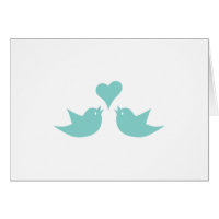 Inséparables chantant du coeur