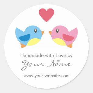 Inséparables Faits À La Main Par Stickers Personna