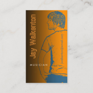 Insérer un modèle de carte de visite photo 3