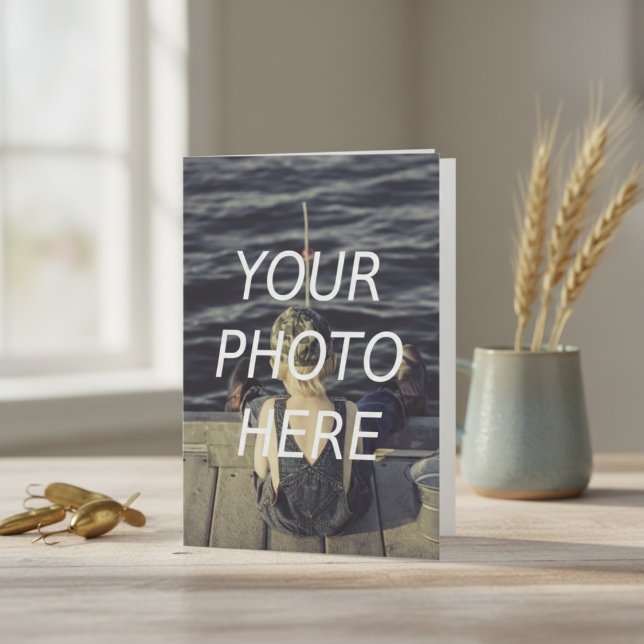Insérer Une Photo Dans Une Carte De Voeux (Personalized Photo Card )
